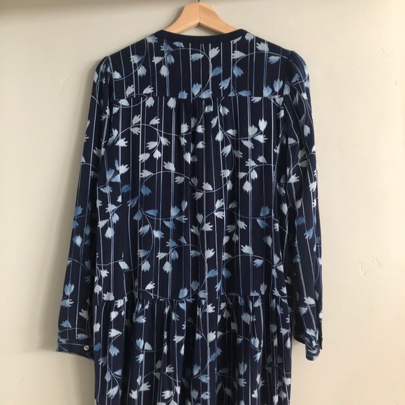 Anthropologie Embroidered Floral Dress w/ Pockets - Picture 6 of 7